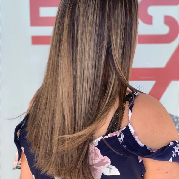 Hair work by 5D Salon